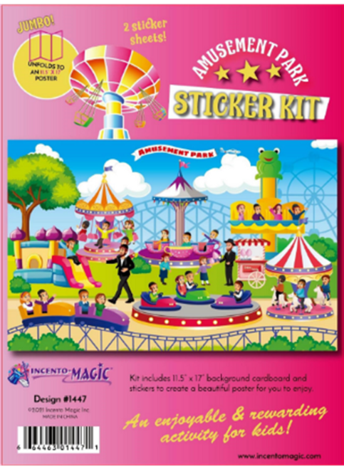 1447 Amusement Park Sticker Kit