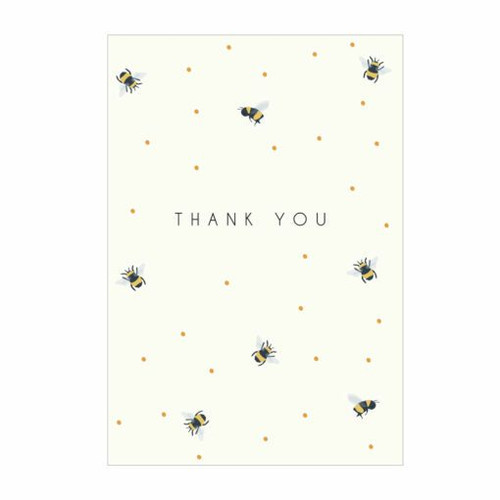 Thank you Bees Stationery Pack 8