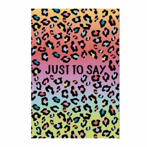 JUST TO.. Leopard Stationery Pack OF 8