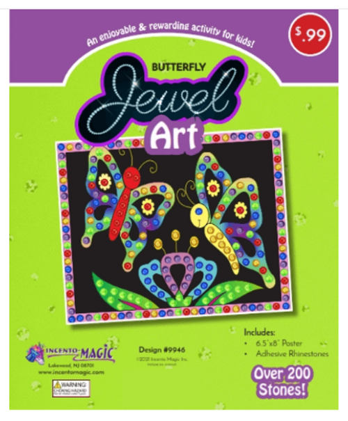 9946 Butterfly Jewel Art