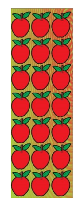 8056 Apple Die-cut Stickers