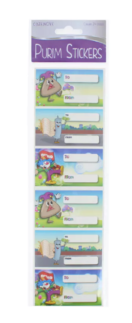 Purim Sticker Labels PS-5307
