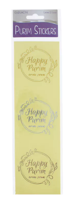 Purim Sticker Labels PS-5308