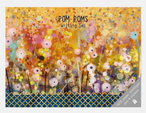 Writing Set - Pom Poms