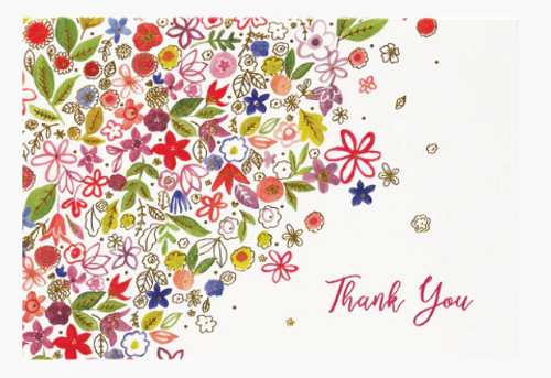 Floral Daydream Thank You Notes