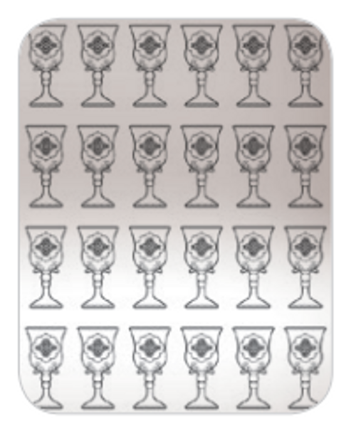 PASSOVER CUPS ST363 6 SHEETS