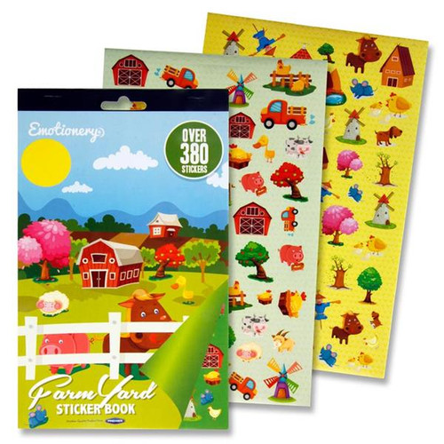 380+ Sticker Book - Farm Yard