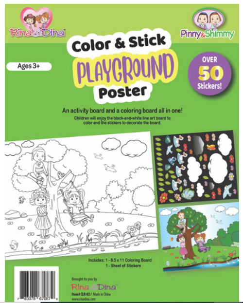 COLOUR AND STICK PLAYGROUND