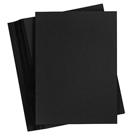 BASIC LETTER PAPER A4 BLACK 10 PCS