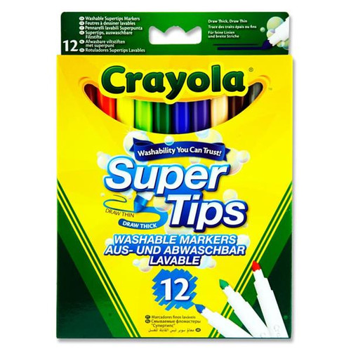 SUPER-TIPS 12 MARKERS