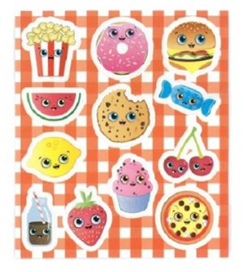 Foodie Face Fun Sticker Sheets