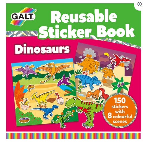 Reusable Sticker Books - Dinosaurs