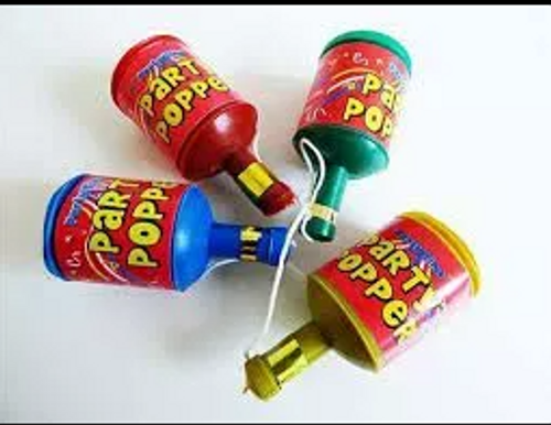 Party poppers 12Pack