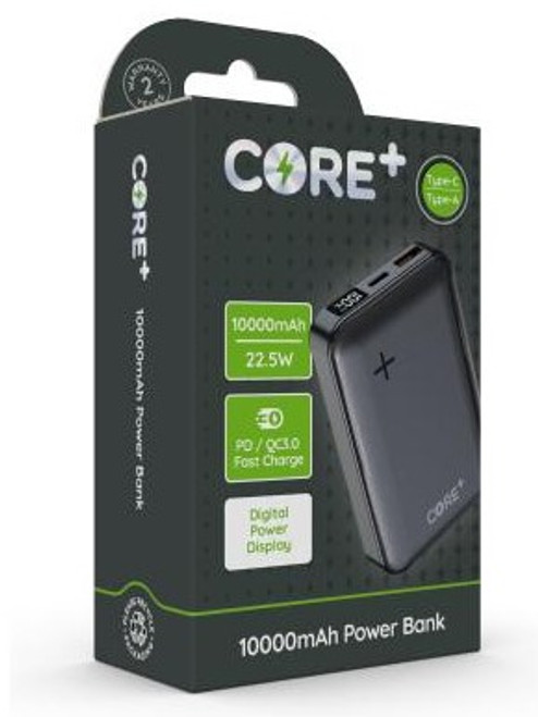 CORE+ PD Power Bank 10000mAh