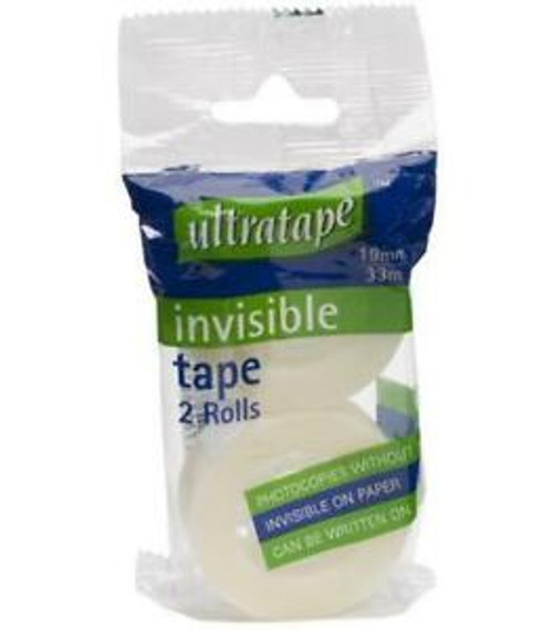 INVISIBLE TAPE 2 ROLLS 