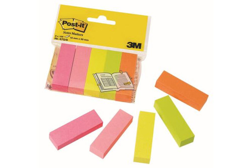 Post-it Page Markers Assorted 670-5