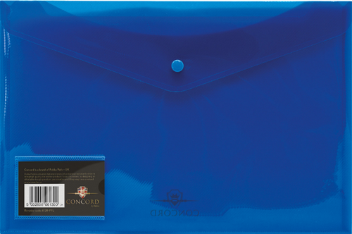 Pukka PP Stud Wallet F/S Brite Blue