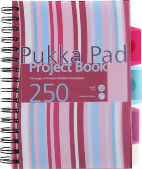 A5 RULED 5 SUBJECT BOOK