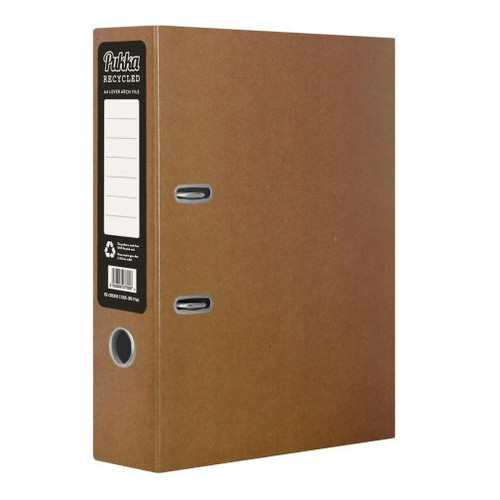 Recycled Lever Arch A4 - Kraft 