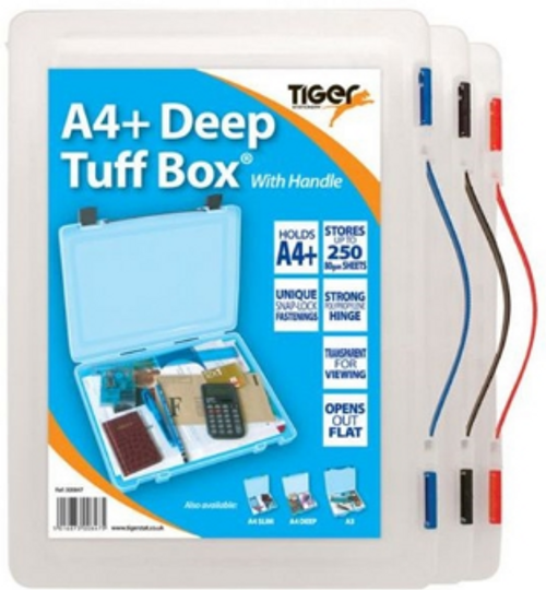 Foolscap with handle (353 x  260 x 40mm)