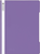  Flat Bar File for A4 PP violet