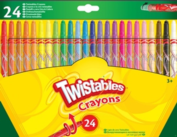 CRAYOLA PKT.24 TWISTABLES CR