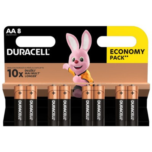 DURACELL AA PACK OF 8