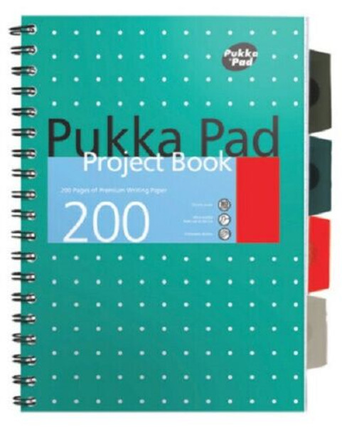 A4 Metallic Project Book