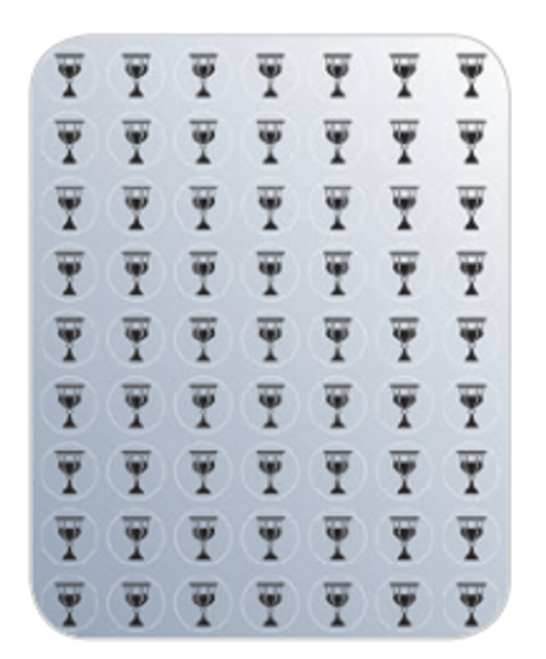 Passover CUP stickers 6 pack 416