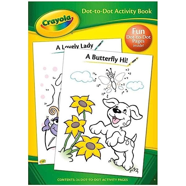 Crayola Dot To Dot Actvity Book