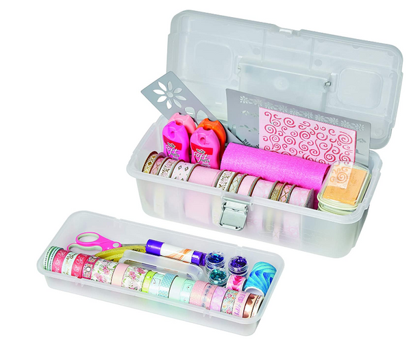 Single tray storage box