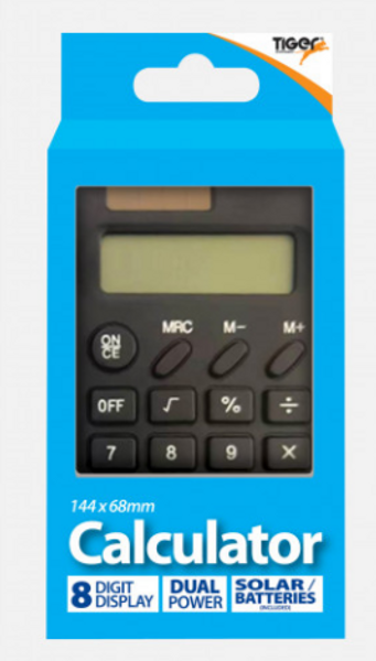 Midi Calculator Black