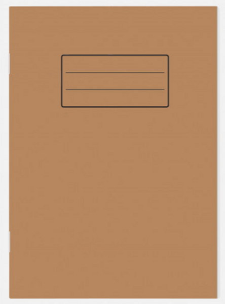 Kraft Exercise Notebook A5 (8X6) 8MM R+M