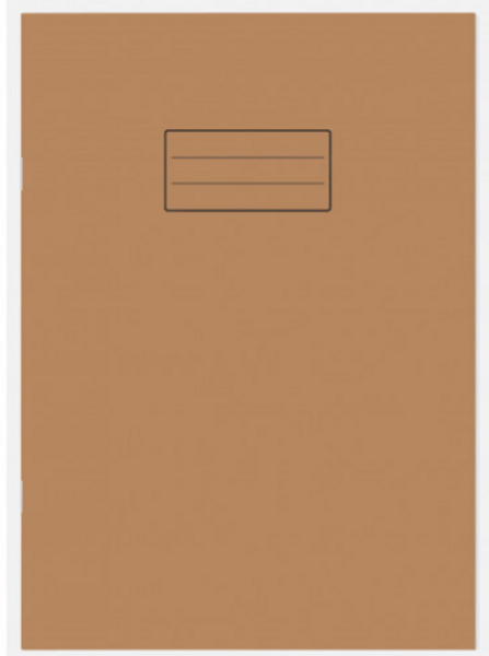 Kraft Exercise Notebook A4 8MM R+M