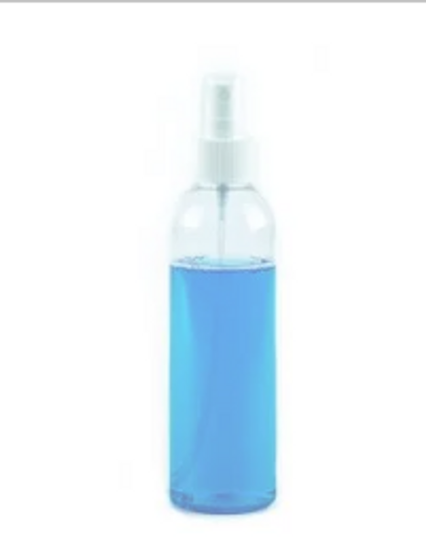 Clear Atomiser spray bottle 200ml
