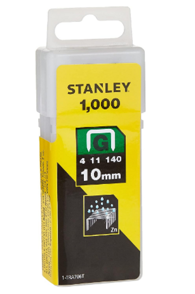 Stanley - 10Mm/3/8" H/D Staples(1000)