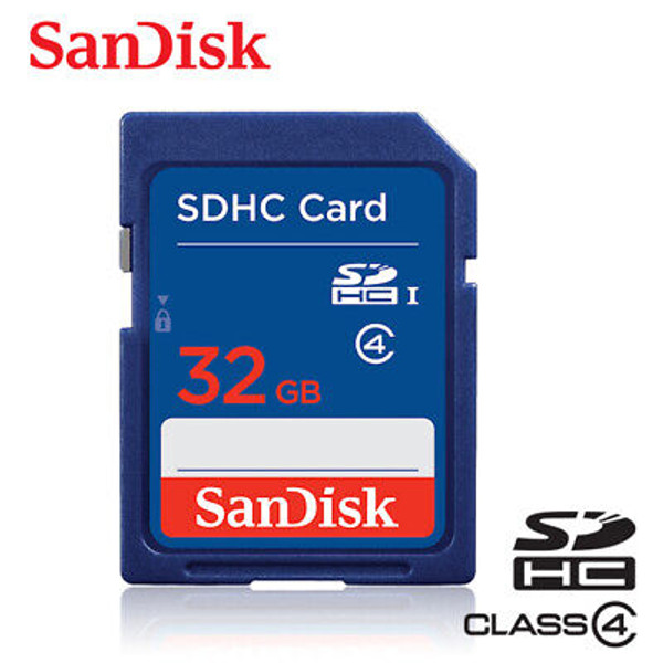 SanDisk 32GB Class 4 SDHC