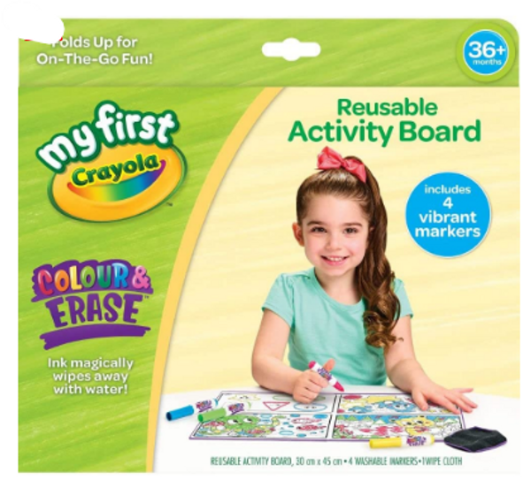 Color & Erase Resuable Activity Board*