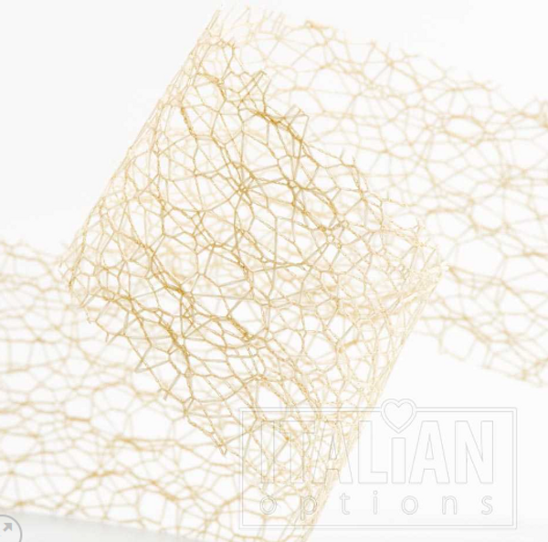 Deco Web Ribbon 38mm x 20m – Ivory