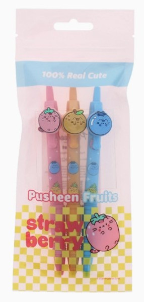 Pusheen Fruits Pen Set