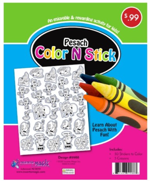 9988 Pesach Color N Stick