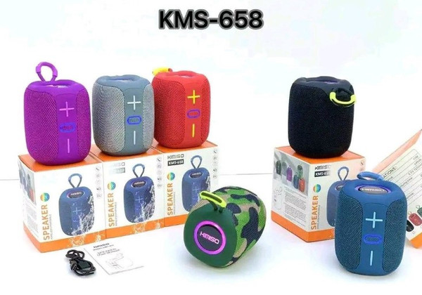 KMS-658 SPEAKER WIRELESS PORTABLE