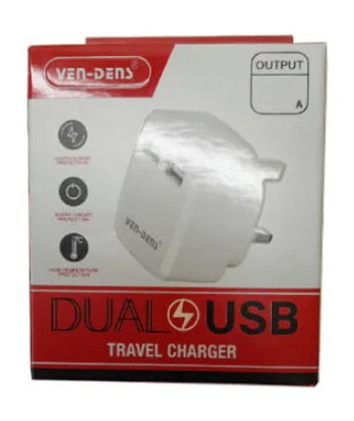 V-D 2.1A DUAL USB TRAVEL CHARGER