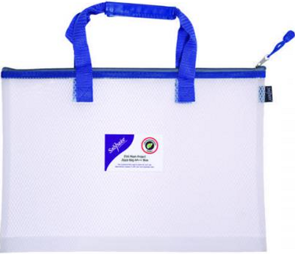 EVA Project Mesh Zippa Bag A3 HC Blue