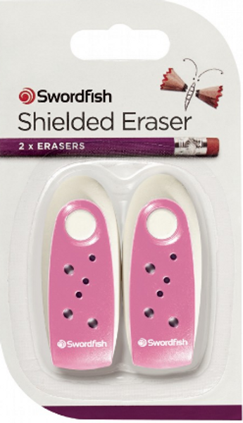 Eraser Shielded Blister of 2