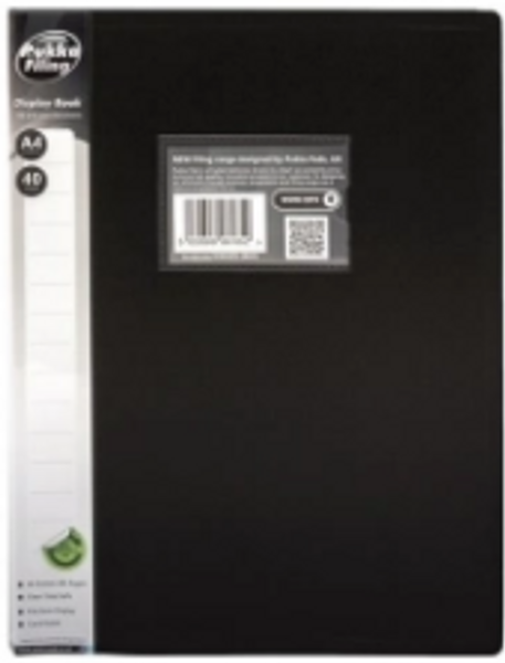 40 POCKET DISPLAY BOOK BLK