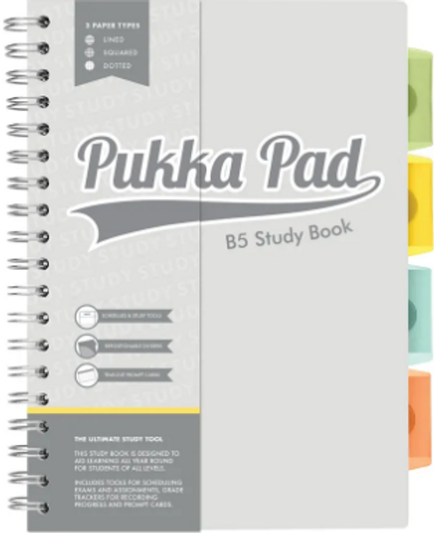 Pukka Pad B5 Study Book