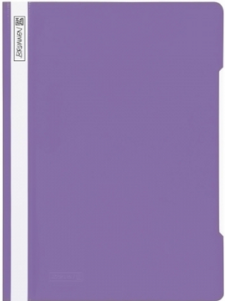  Flat Bar File for A4 PP violet