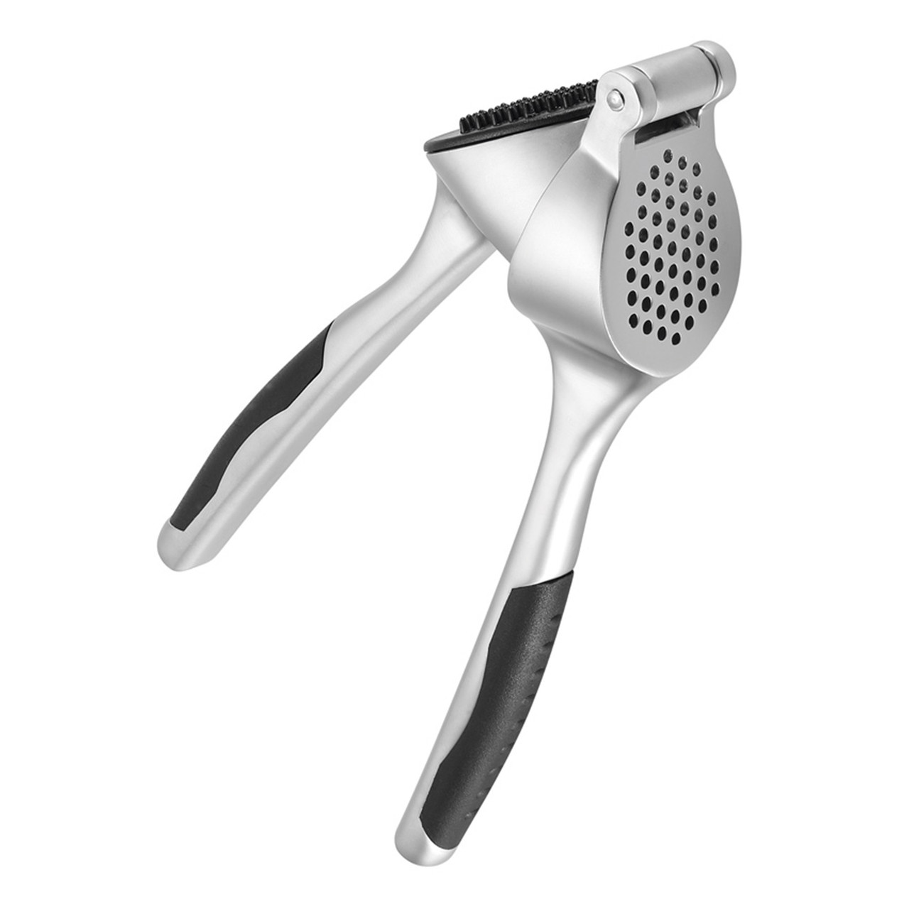 Self-Cleaning Garlic Press