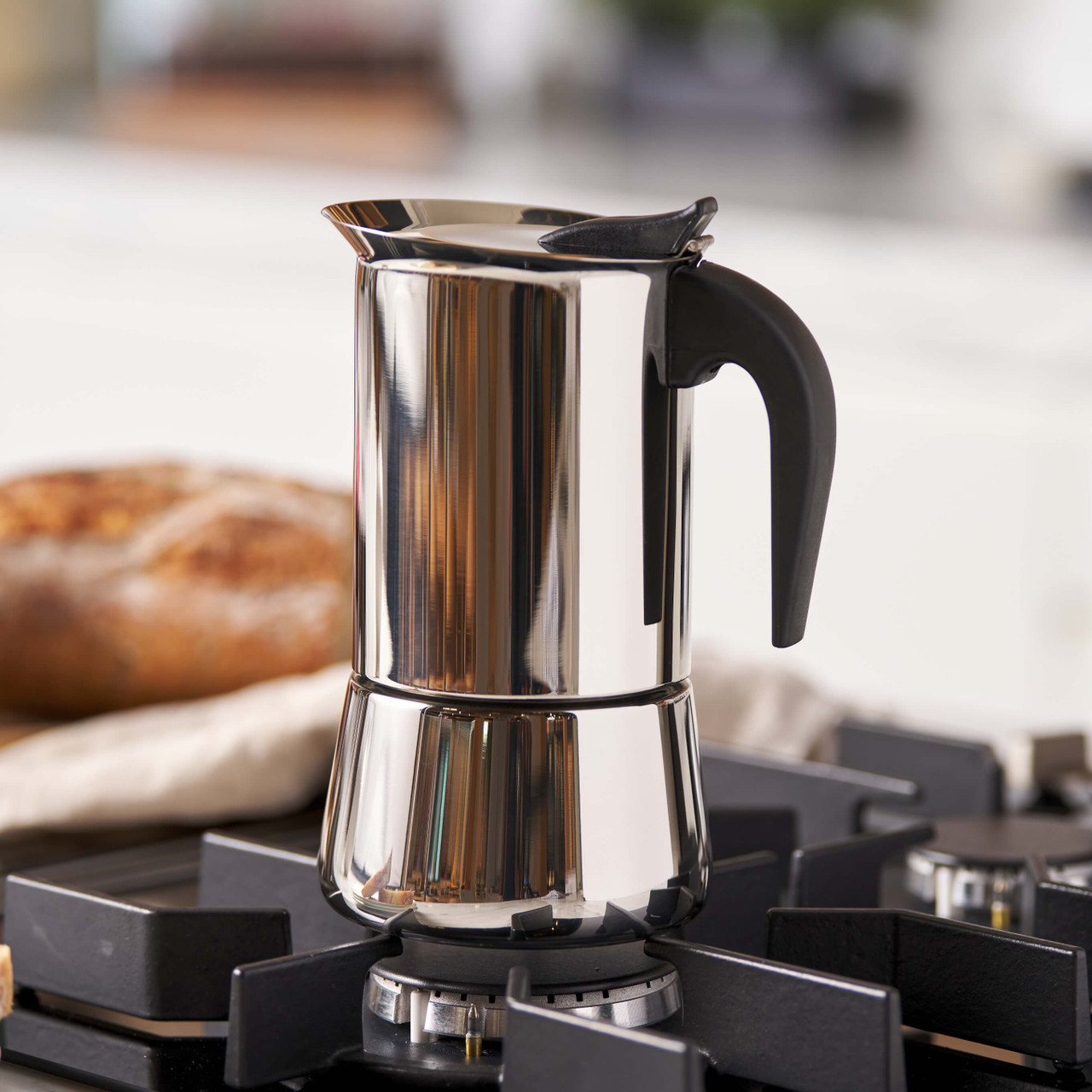 Inox Espresso Coffee Maker 450ml Cup Avanti Homewares